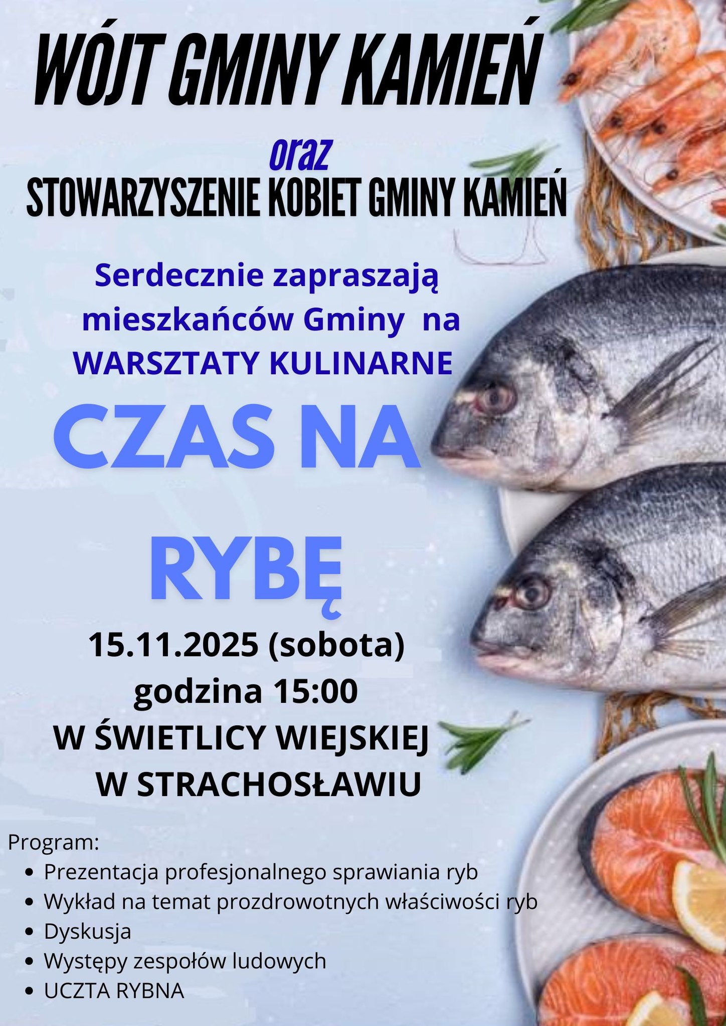 Warsztaty kulinarne – CZAS NA RYBĘ
