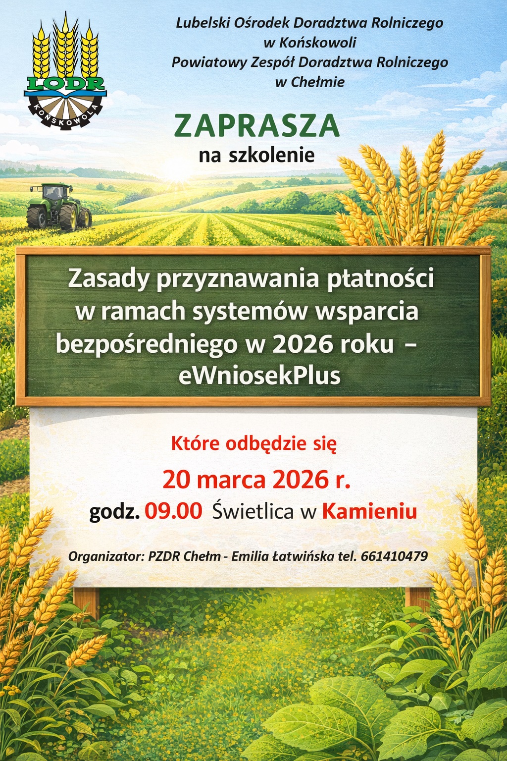 Zasady przyznawania płatności bezpośrednich w 2026 roku – eWniosekPlus