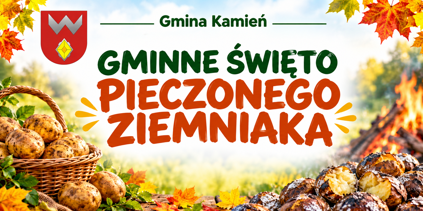 Gminne Święto Pieczonego Ziemniaka – 27 września (niedziela) godz. 15.00 – zalew w Natalinie
